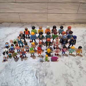 Playmobil Figures Lot Geobra Vintage from 90's to Early 2000 Youth and Adult